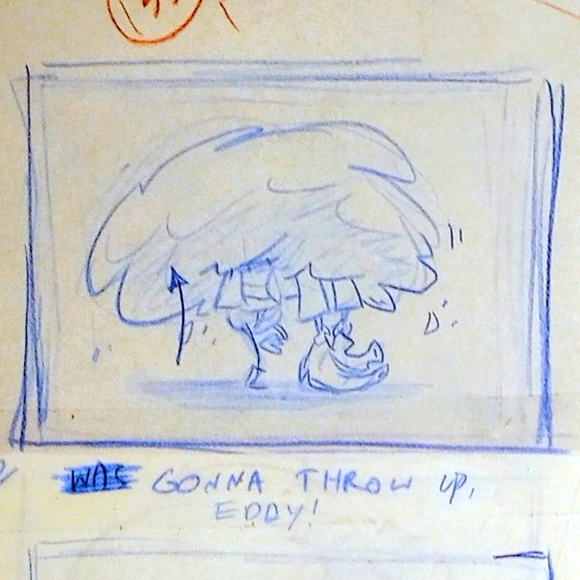 Ed Edd n Eddy "Mischief Makers 2" Tinker Ed Storyboard Production Page RM - Picture 5 of 9
